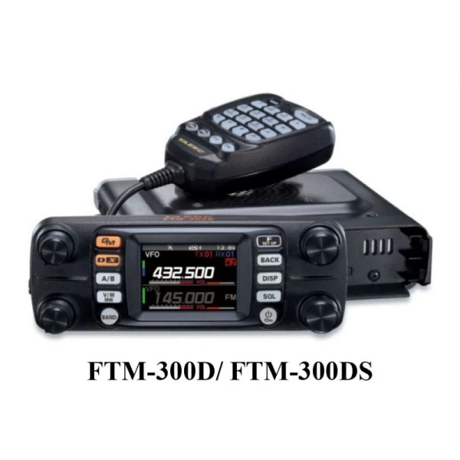 八重洲無線 FTM-300DS(20W) 高精細フルカラーLCD&2波同時受信対応 C4FM/FM 144/430MHz デュアルバンド デジタルモービルトランシーバー
