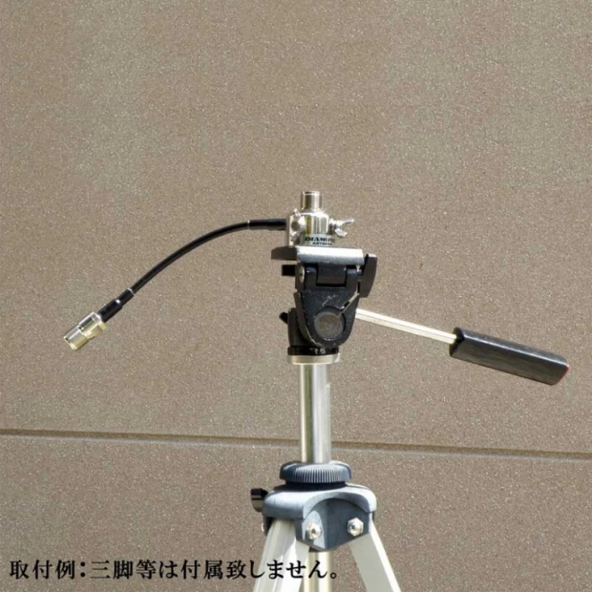 TRS3 第一電波工業 ダイヤモンドアンテナ カメラ三脚用取付金具(アース取付用蝶ネジ付)